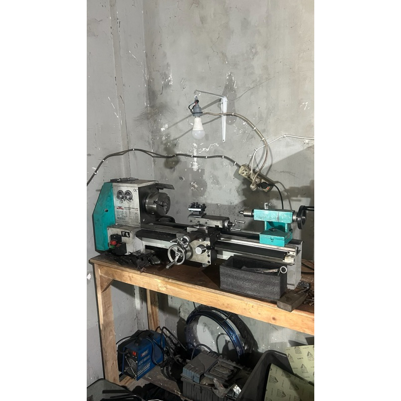 mesin bubut BV20 wipro 1 phase