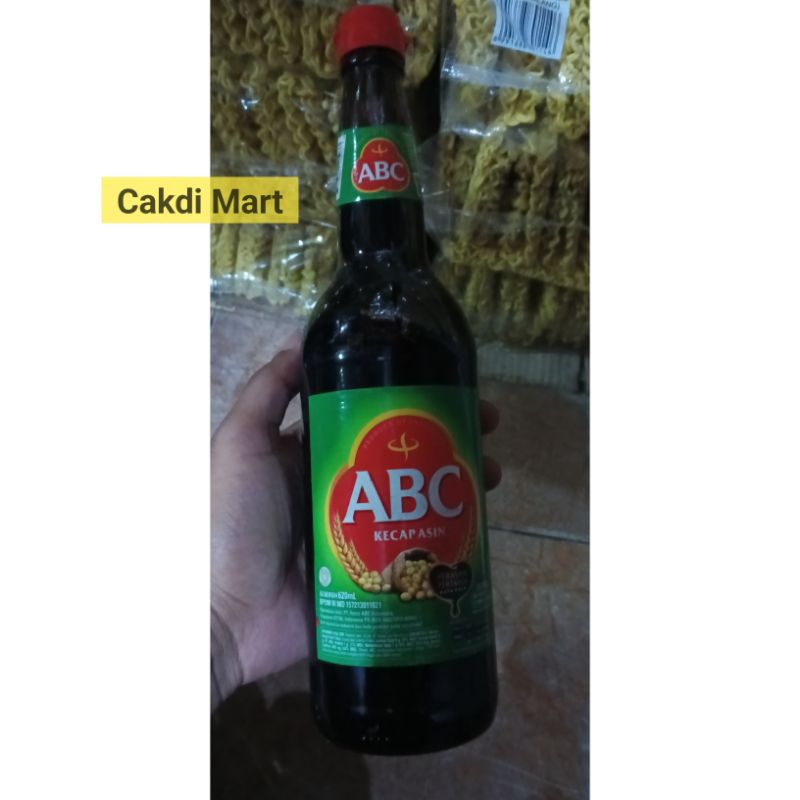 Kecap ABC Botol Kaca 620ml