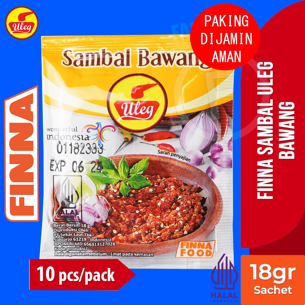 

Finna Sambal Uleg Bawang FUN CORNER (Pack) PAKING DIJAMIN AMAN