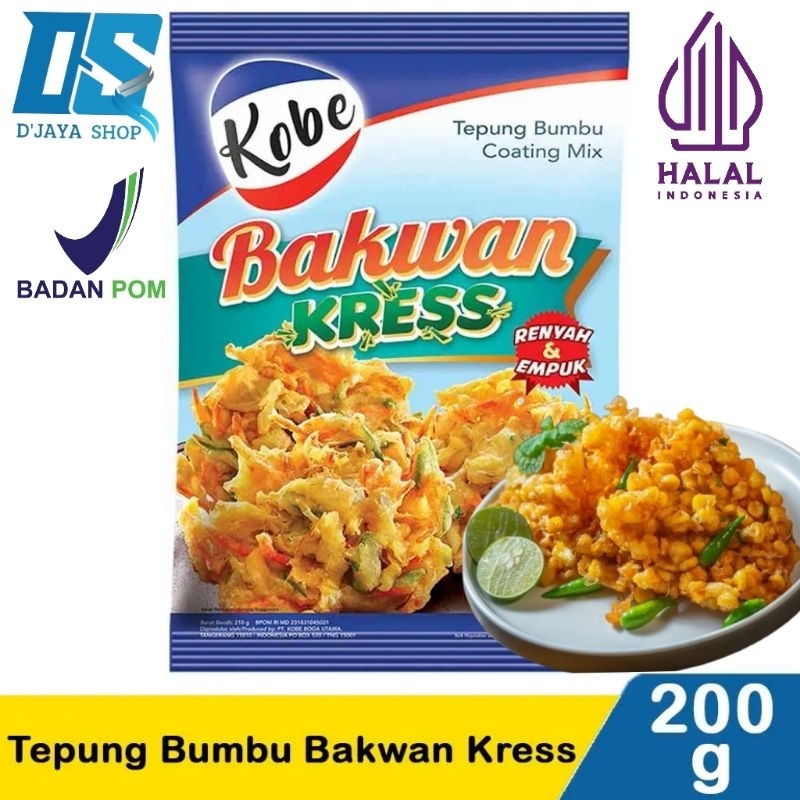 

KOBE TEPUNG BUMBU BAKWAN KRESS 200g