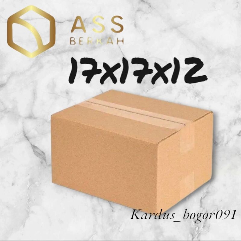 

kardus box packing 17×17×12