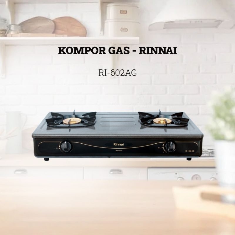 RINNAI kompor 2mata RI-602AG