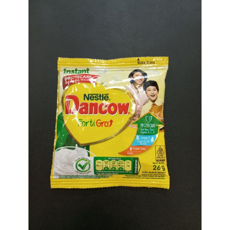 

SUSU DANCOW GROWTH FORMULA INSTAN 26 GRAM