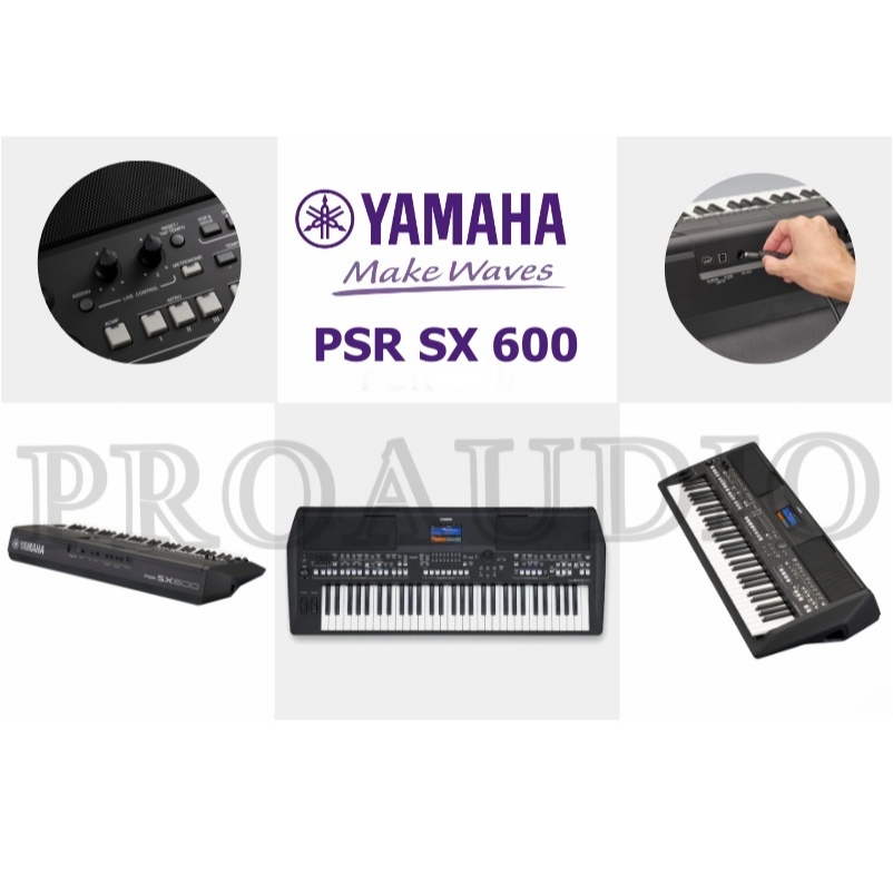 Yamaha Keyboard PSR-SX600 / PSR-SX-600 / PSR-SX 600 Keyboard Yamaha Original