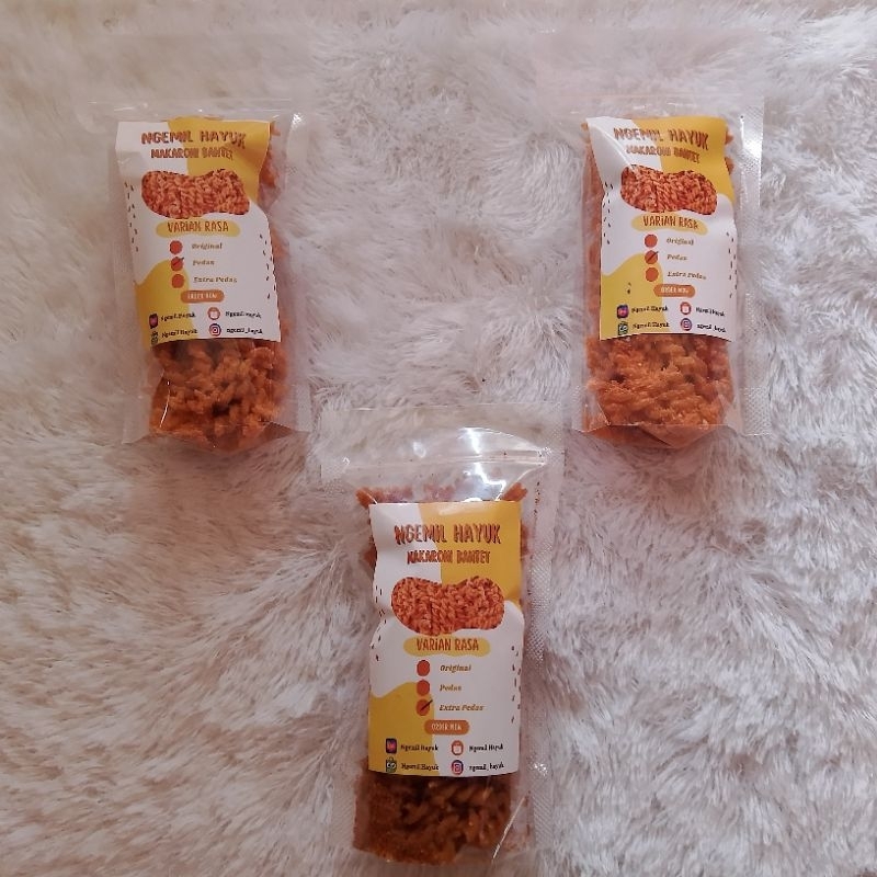 

MAKARONI SPIRAL BANTAT PEDAS 100 GRAM