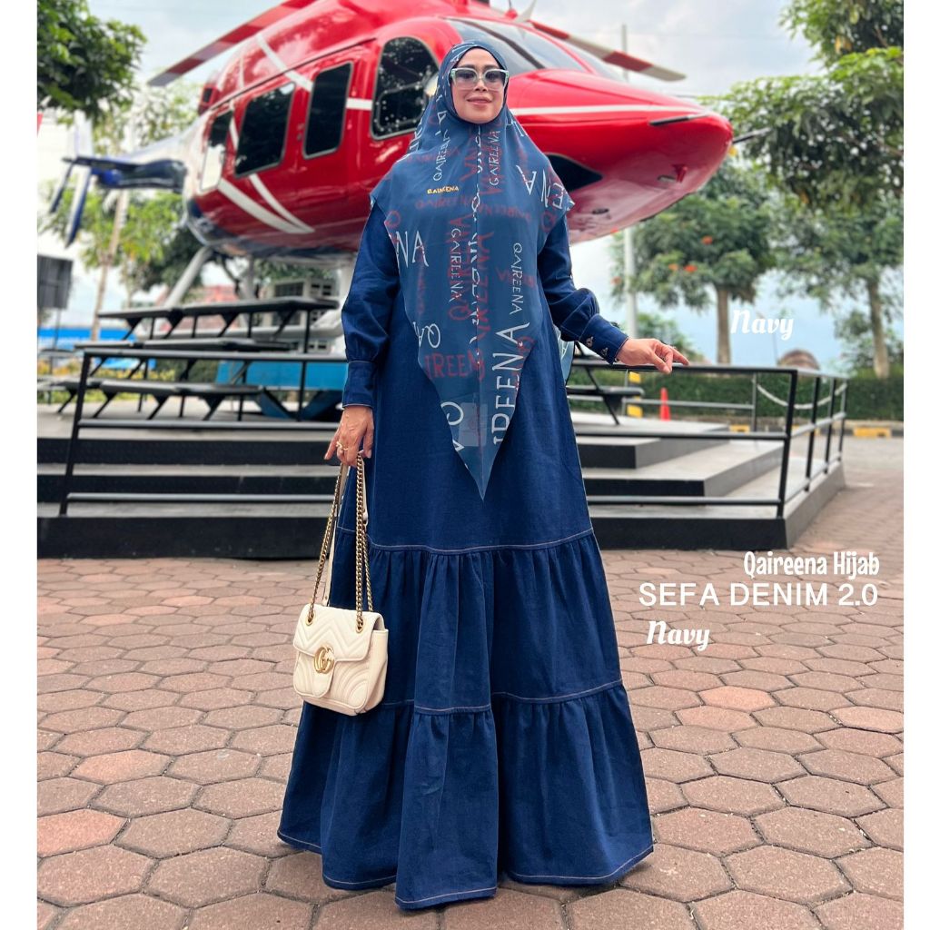 SEFA DENIM 2.0 |  QAIREENA | DRESS DENIM