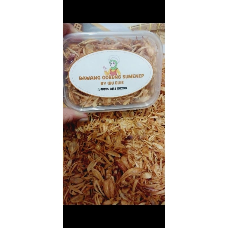 

Bawang Goreng Sumenep Ibu Euis Asli 100%