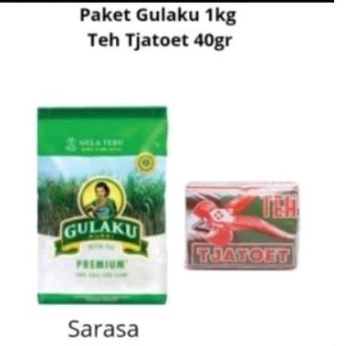 

Paket Gulaku 1 Kg + Teh 40gr