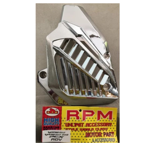 COVER TUTUP RADIATOR PCX VARIO NEW 125 150 ADV CROM CROME