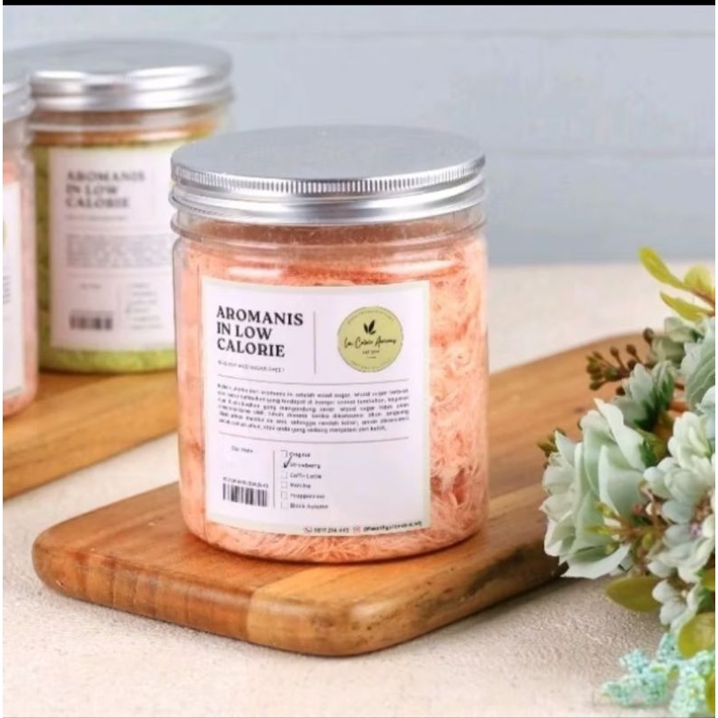 

Cemilan Snack Aromanis Rambut Nenek/ Toples 200gr