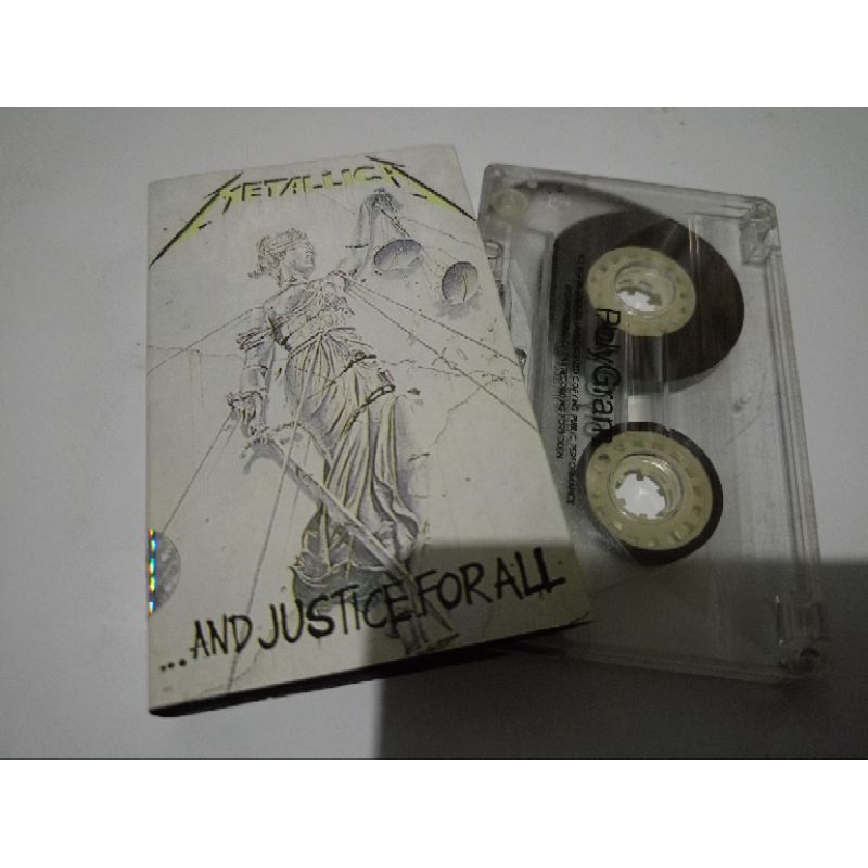kaset Metallica - and justice for all