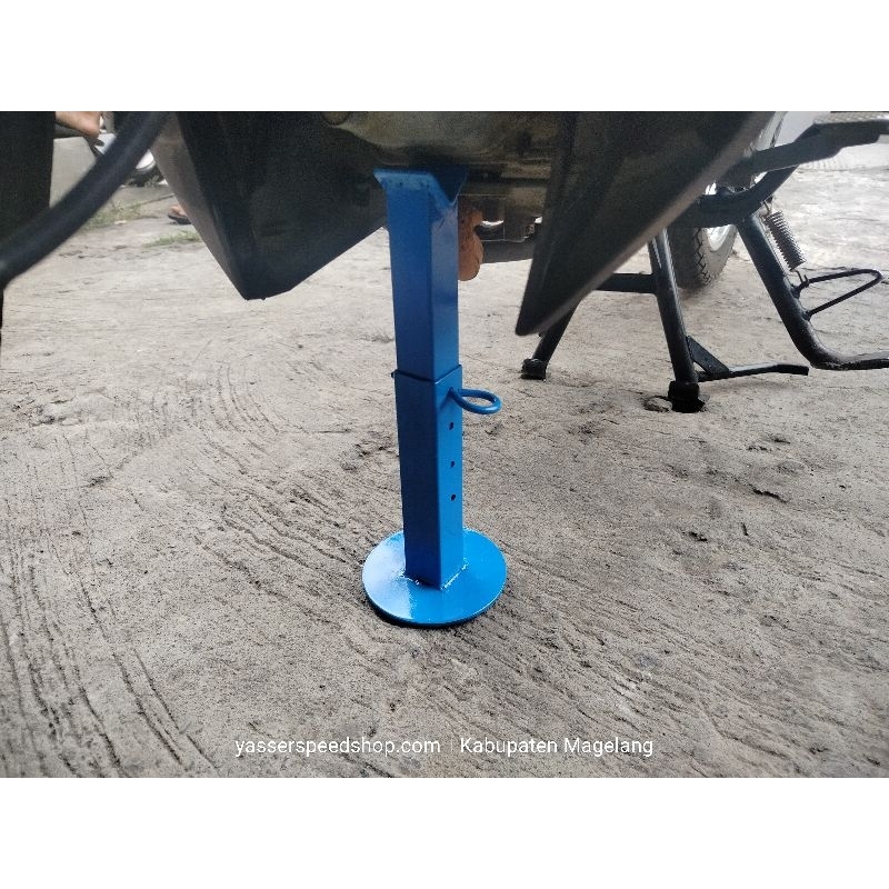 Jack stand manual penyangga motor