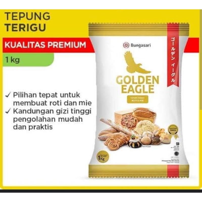 

Tepung Terigu golden eagle 1 kg