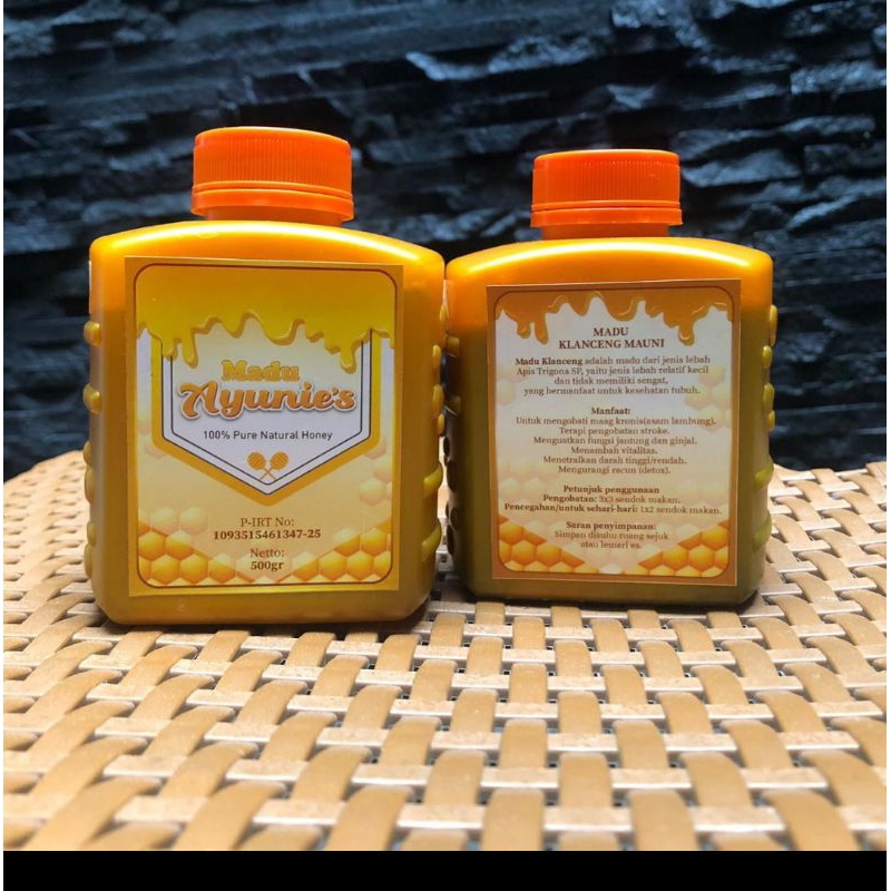 

Madu Klanceng Mauni/Bambu 500 gr/5 kg Murni 100%