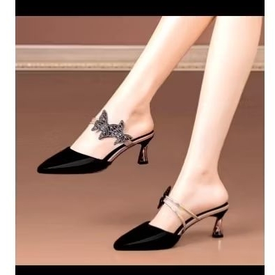 heels wanita terbaru heels cewek kekinian sendal pesta wanita import