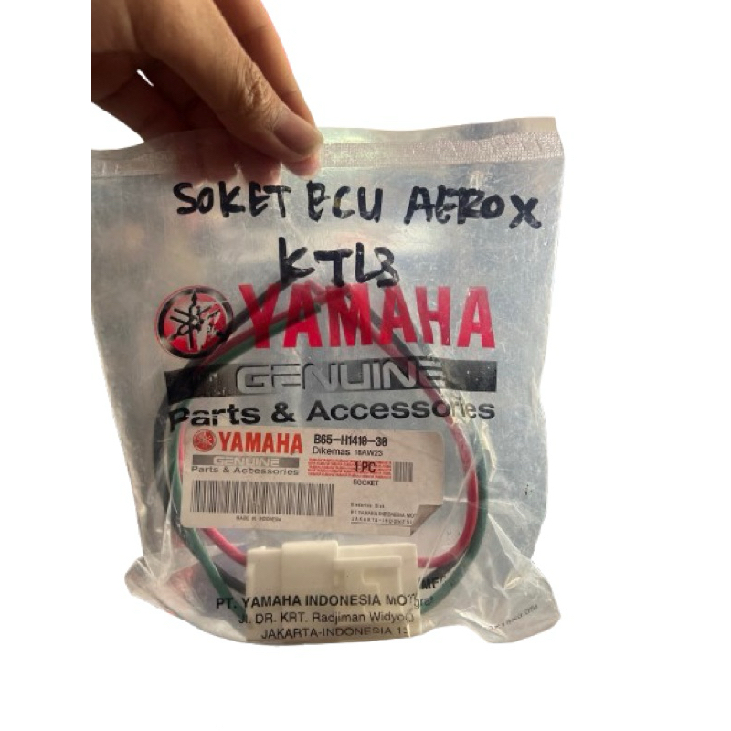 SOKET KABEL ECU SET AEROX LEXI FREEGO NEW NMAX 2020 ORI.