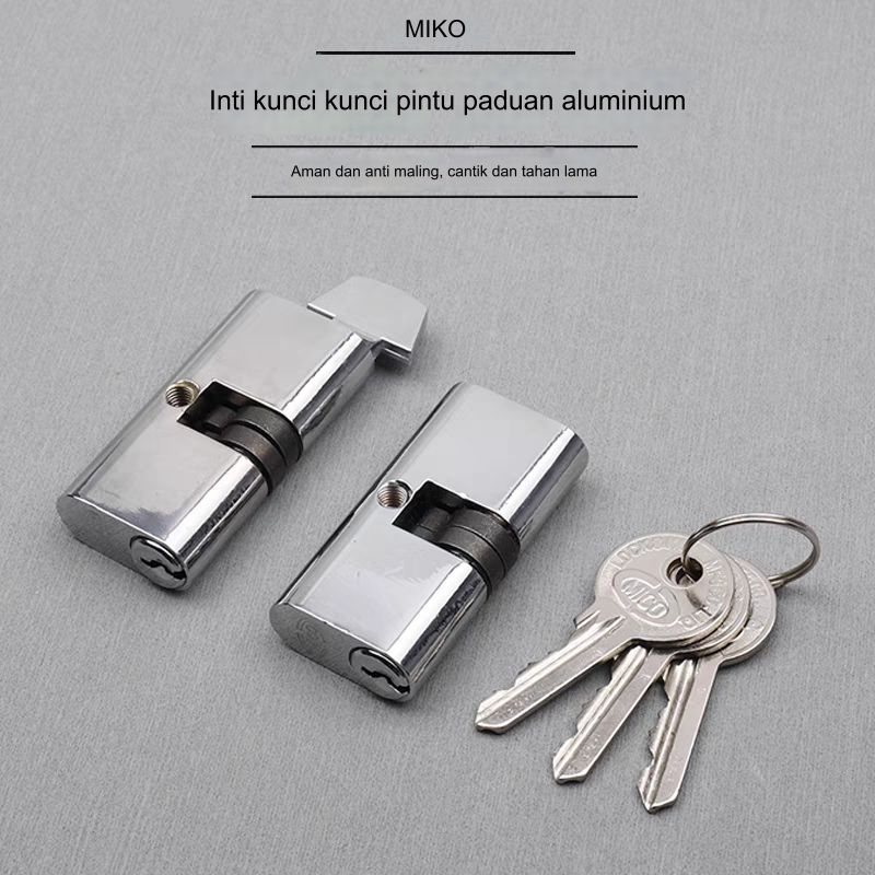 Silinder Kunci Pintu - Kunci Silinder Pintu Aluminium - Silinder Pintu Rumah - Silinder Mini