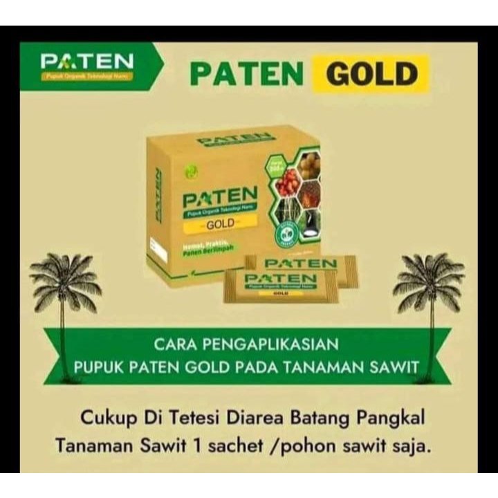 PATEN GOLD PUPUK ORGANIK SAWIT