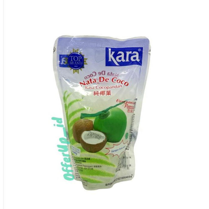 

Nata De Coco Reffil Kara Rasa Coco Pandan 360gr