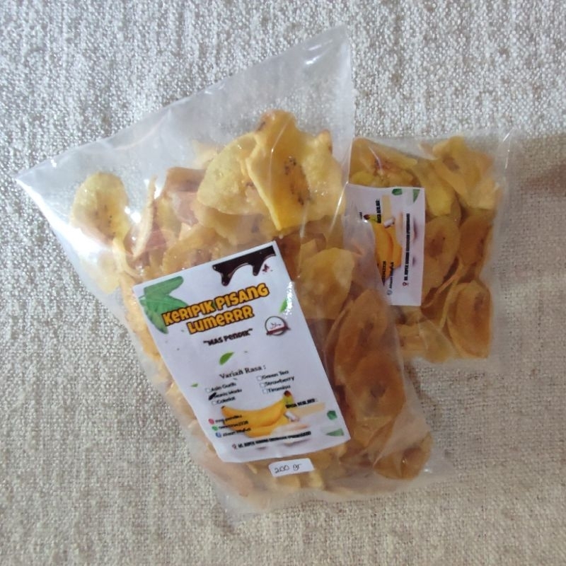 

Keripik Pisang Kepok Manis 200gr