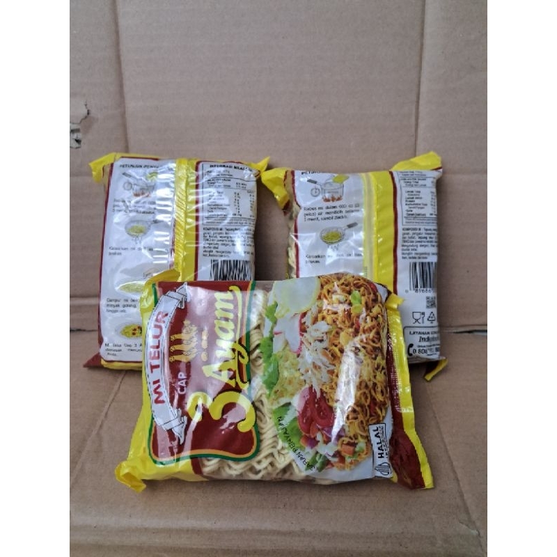 

[1 DUS] MI TELUR Cap 3 Ayam Merk Indofood
