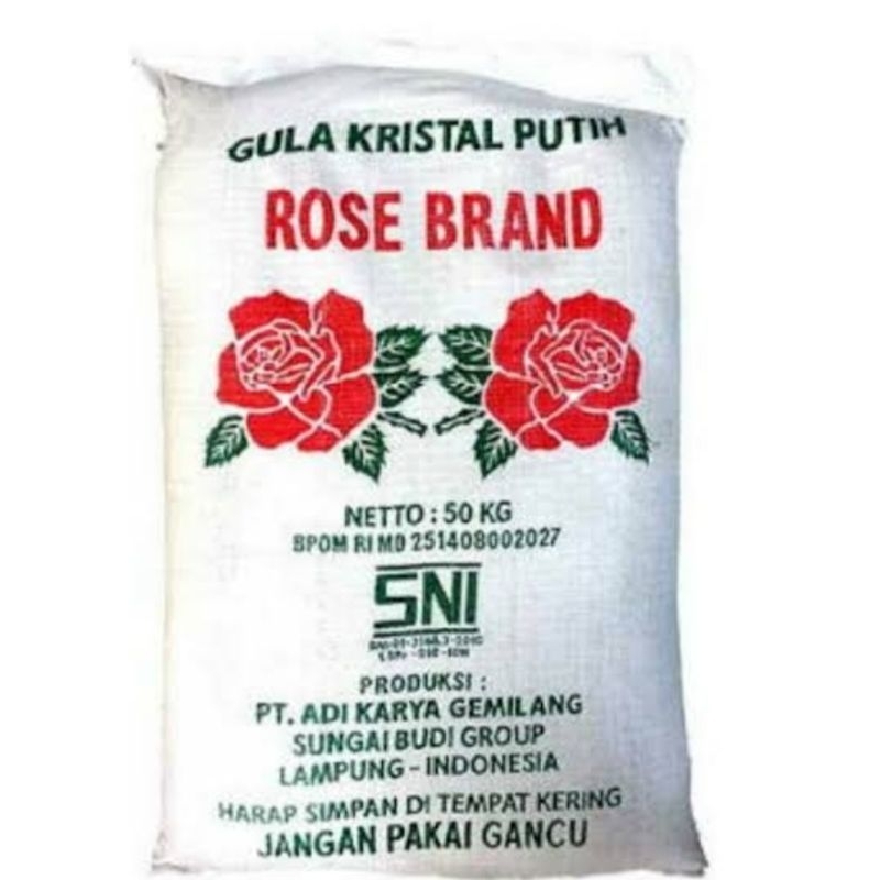 

Gula pasir Rose Brand kemasan repack