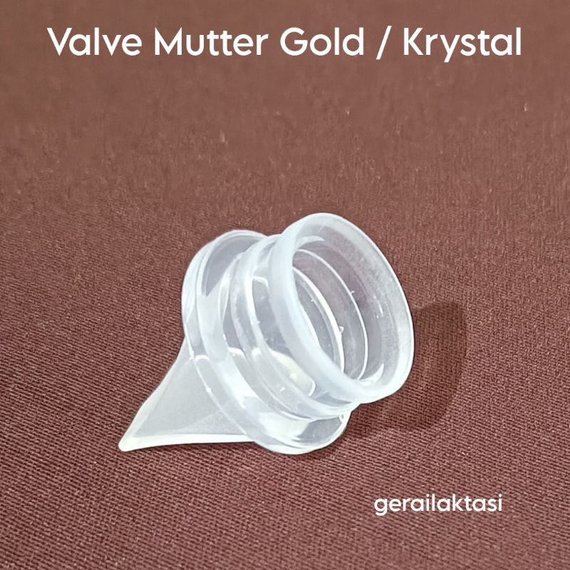 Valve Mutter Gold - Valve Mutter Krystal