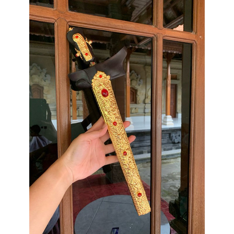 keris pengantin pria/ rias bali