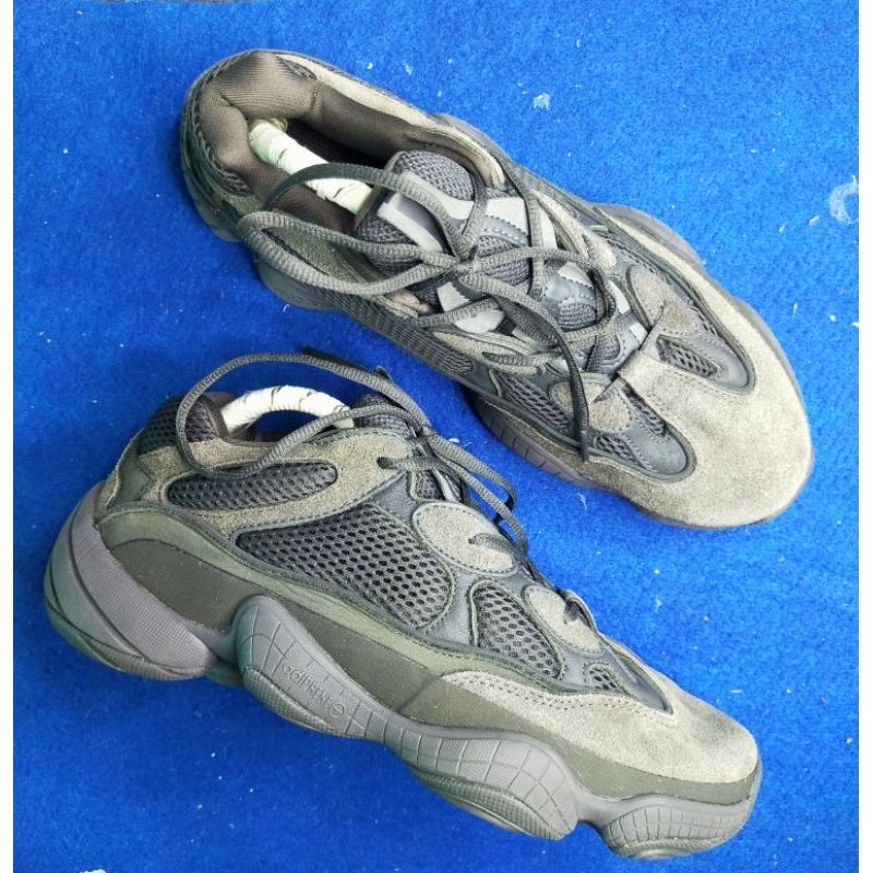 SEPATU SECOND BRANDED ADIDAS YEEZY BOSST 500 BLUSH UTILITY PRELOVED