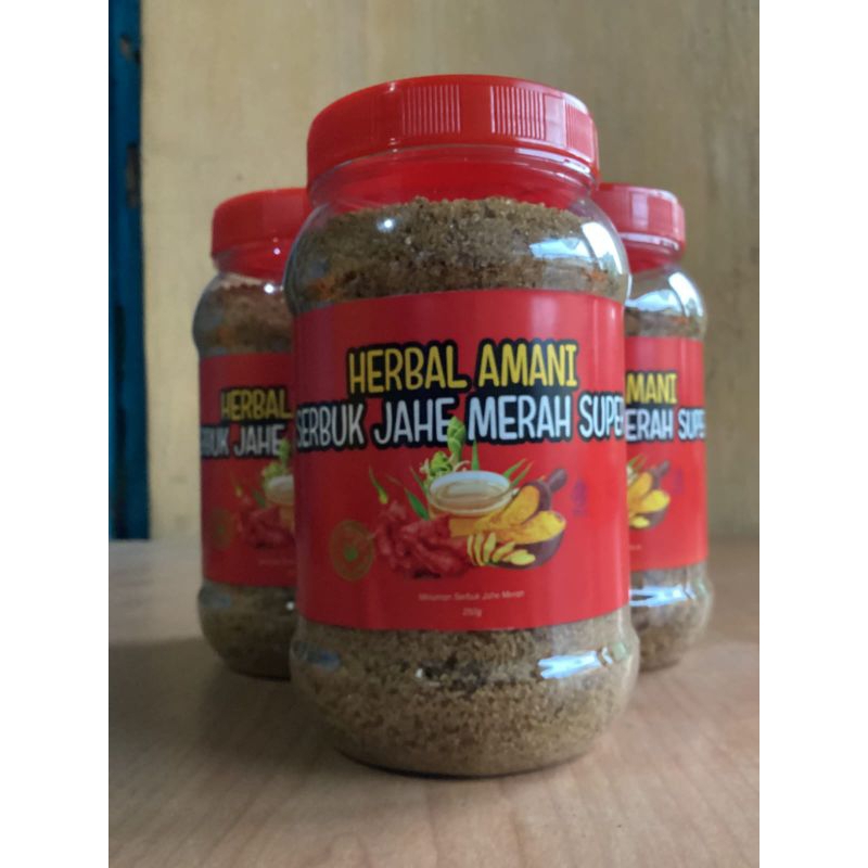 

Serbuk Jahe Merah Super 250gr + extra 80gr