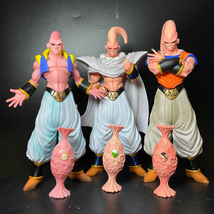 [ Foto Asli ] Statue Dragon Ball [ PER PCS ] Buu Goten - Buu Gohan - Buu Picolo Recast