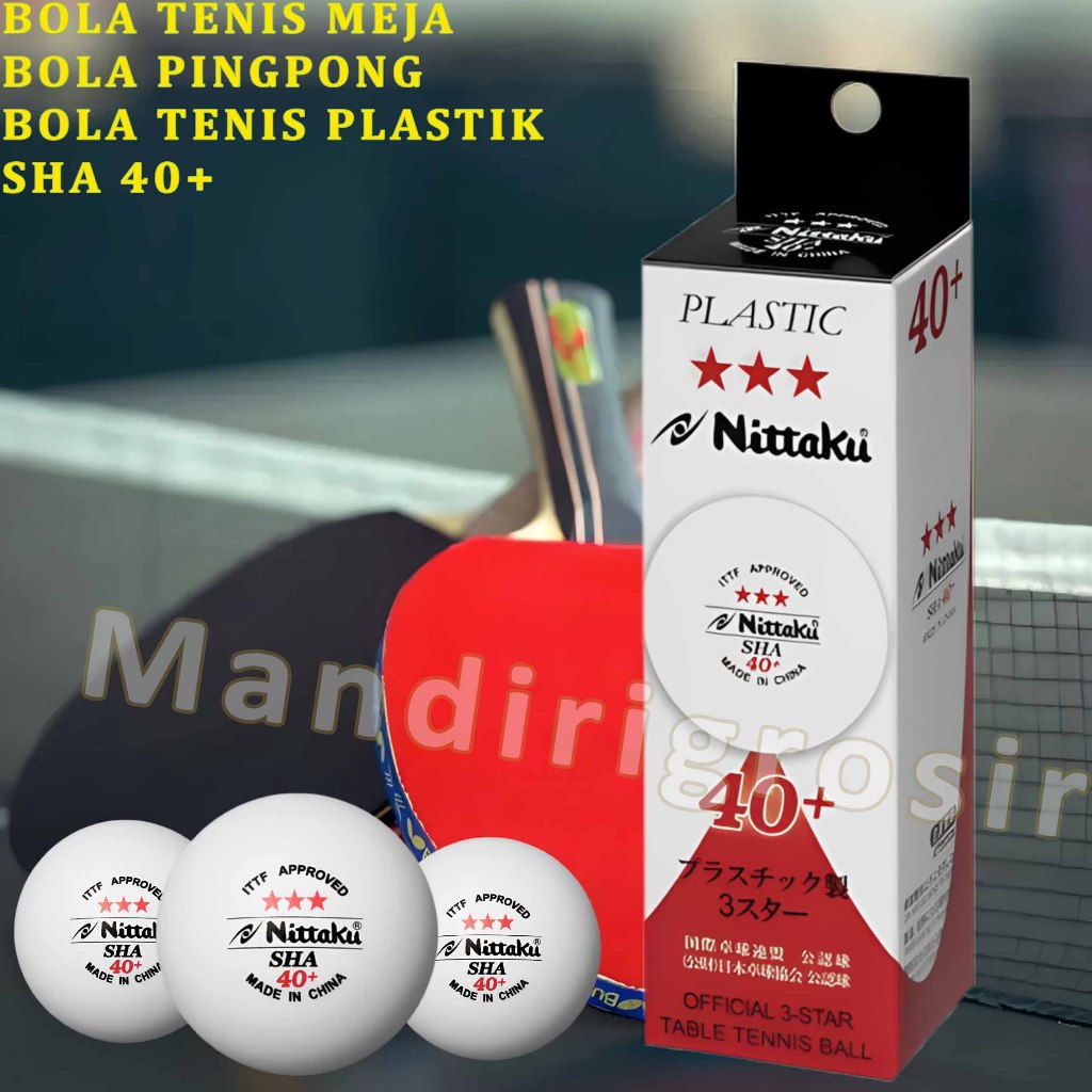 Bola Pingpong * Bola Tenis Meja * Bola Tenis Plastik * Bola 3pcs