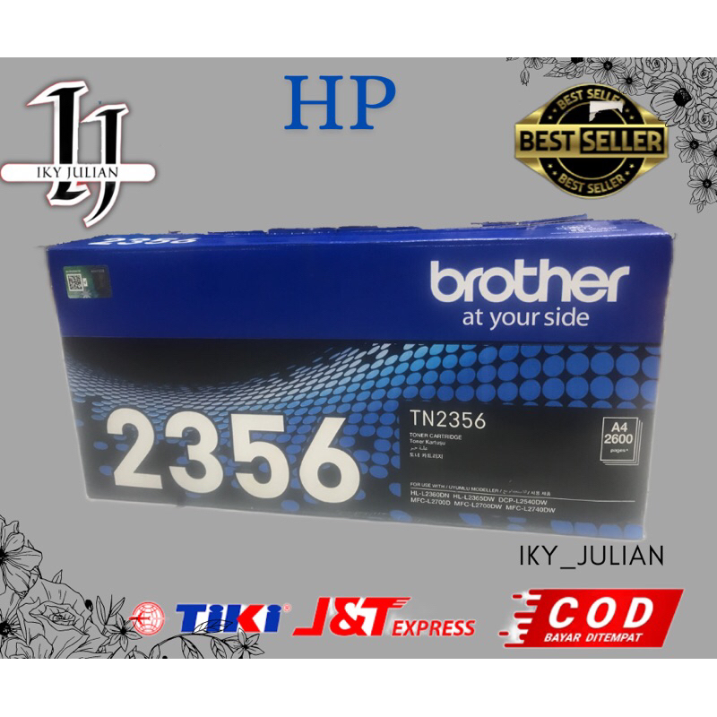 BROTHER 2356 KOMPLIT/BEKAS/KOSONGAN