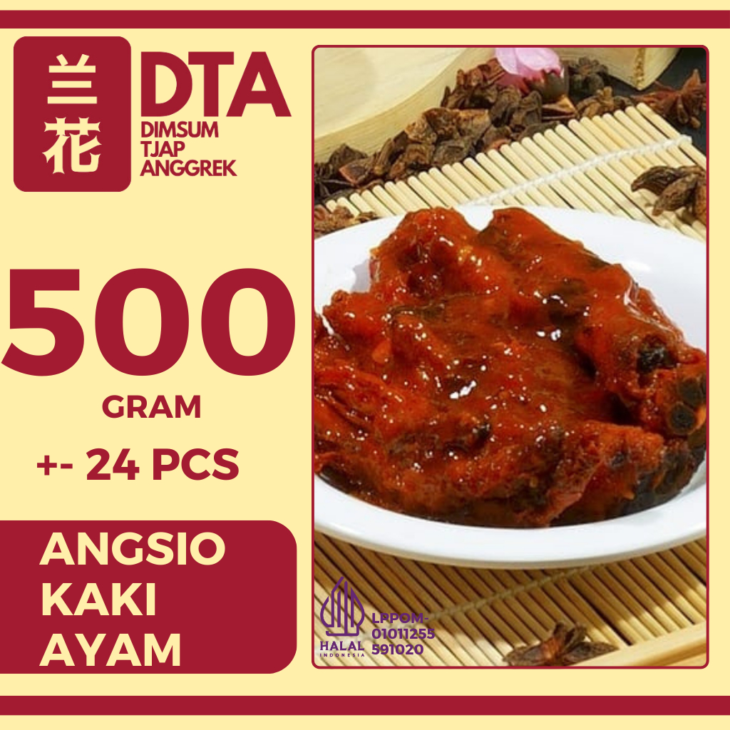 

Dimsum Premium Angsio Kaki Ayam isi 500 gram di Kota Bandung Halal (Frozen/Fresh) (BISA KIRIM LUAR KOTA)