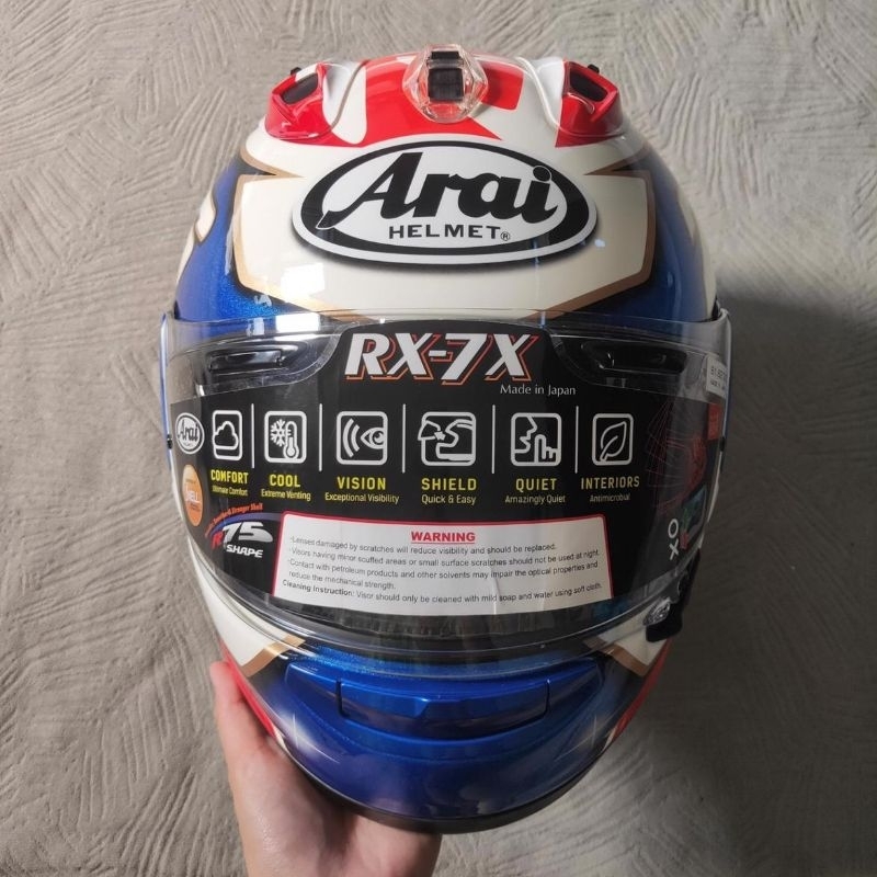 Helm Arai RX-7X Pedrosa Little Samurai (Second) Size XL