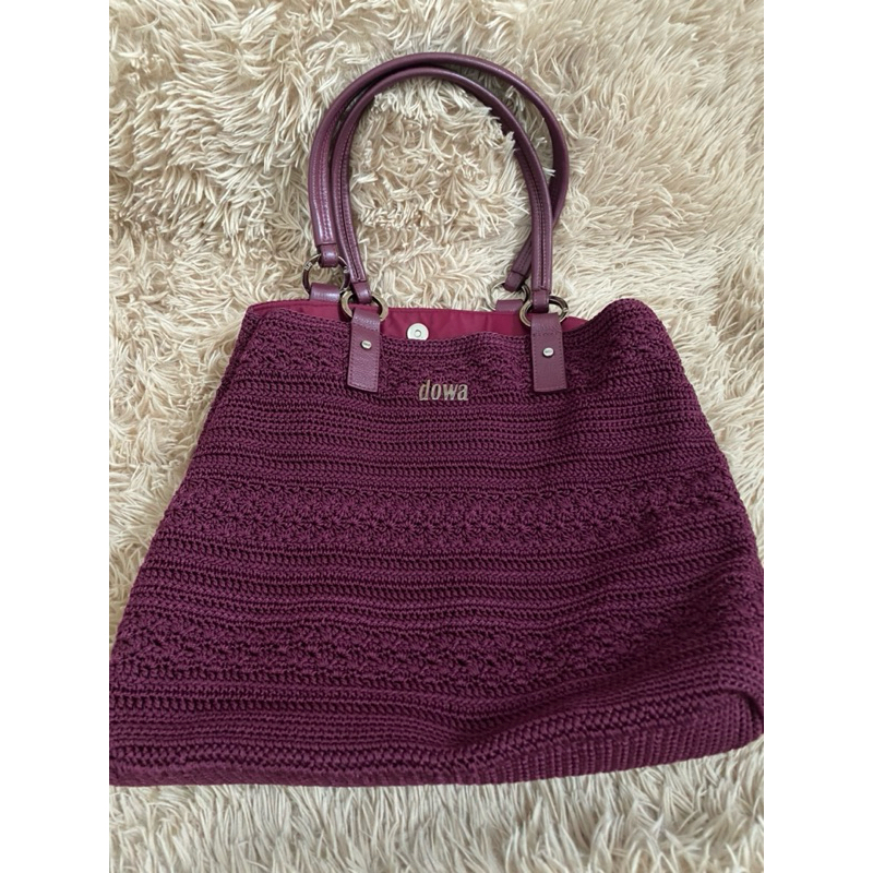 Tas Rajut DOWA Hand Made Original Preloved