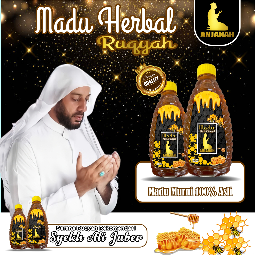 

Madu Asli Murni Ruqyah Plus Herbal Natural Untuk Kesehatan Luar Dalam Dan Menghilangkan Aura Negatif