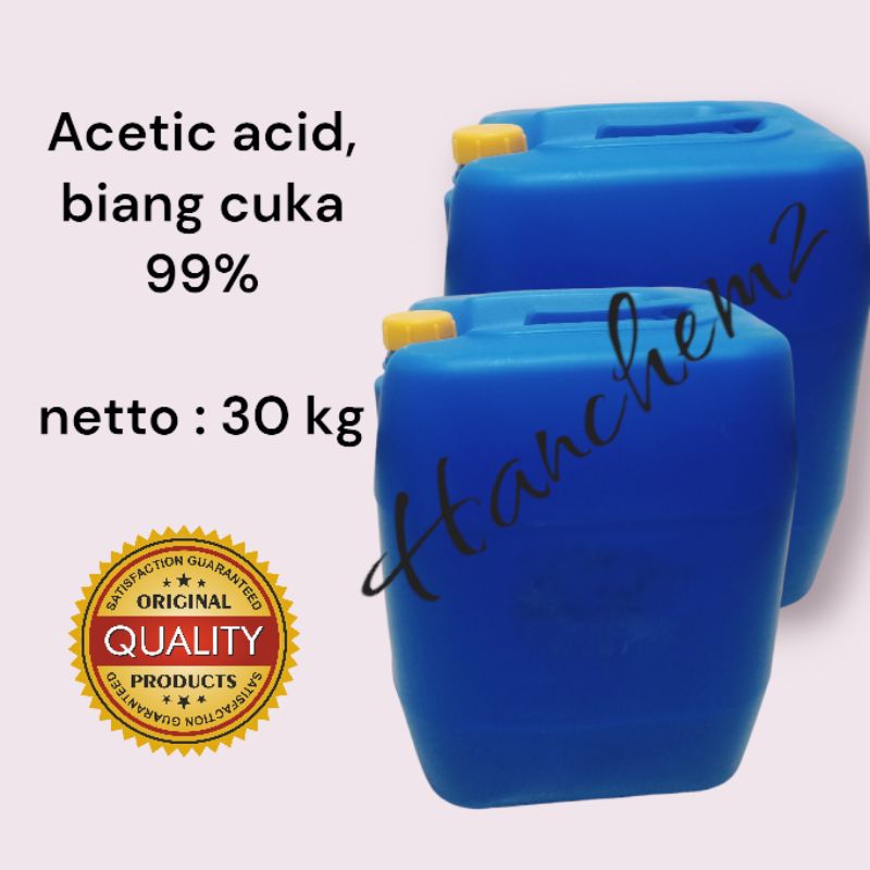 

ASAM ASETAT/BIANG CUKA GLACIAL/ACETIC FOOD GRADE@30kg