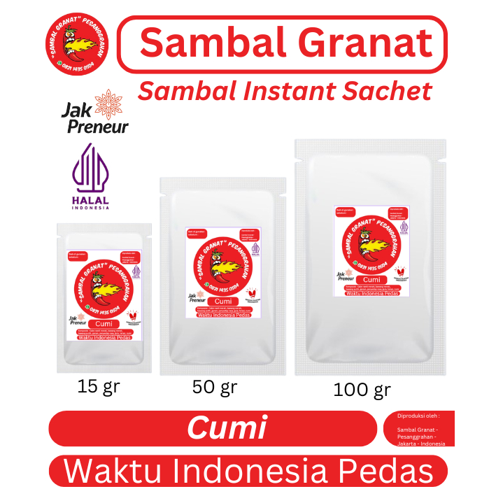 

Sambal Granat - Cumi