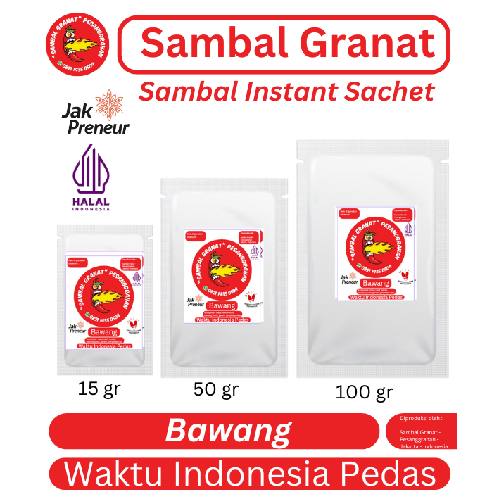 

Sambal Granat - Bawang