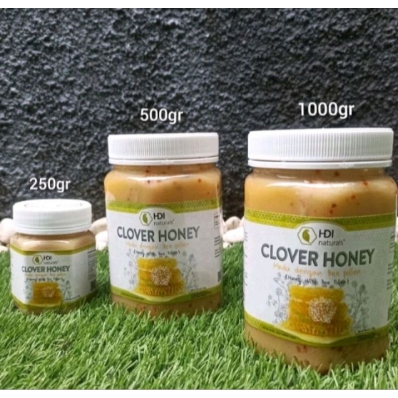 

clover honey 1kg,500gr,250gr...jamin 100%asli..free sendok kayu