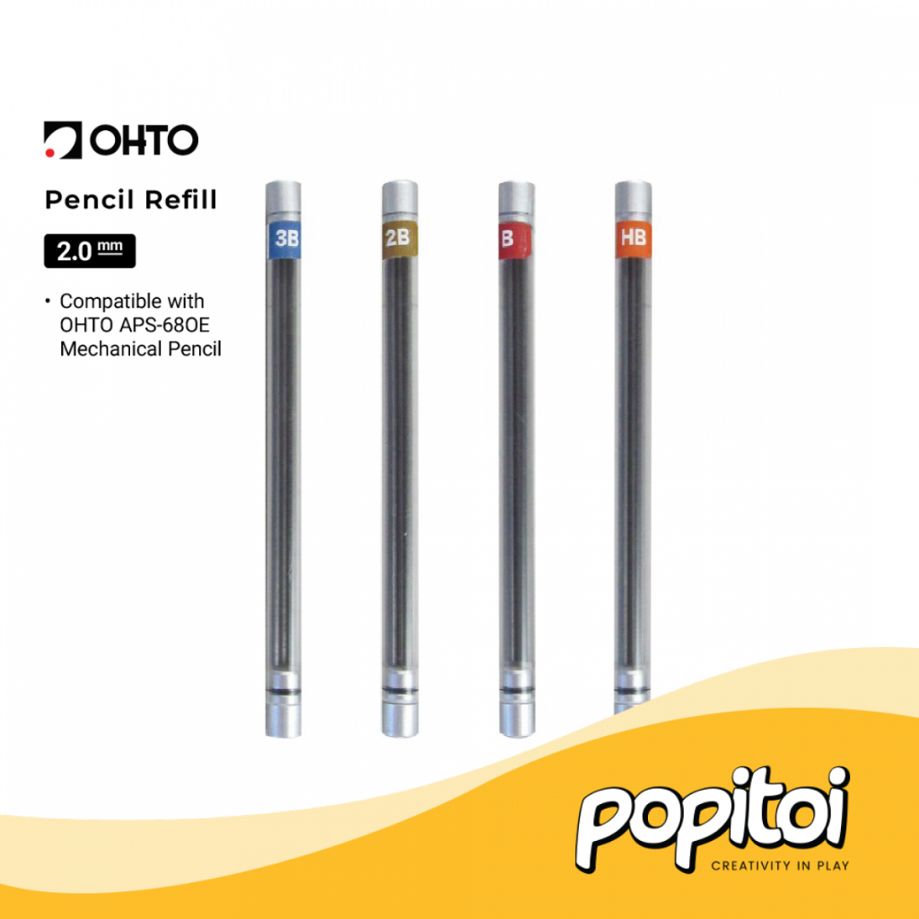 

OHTO Lead Refill 2.0 mm Isi Ulang Pensil Mekanik Cetek