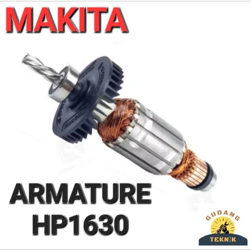 MAKITA ARMATURE HP 1630 (513438-5) / ANGKER MAKITA HP1630