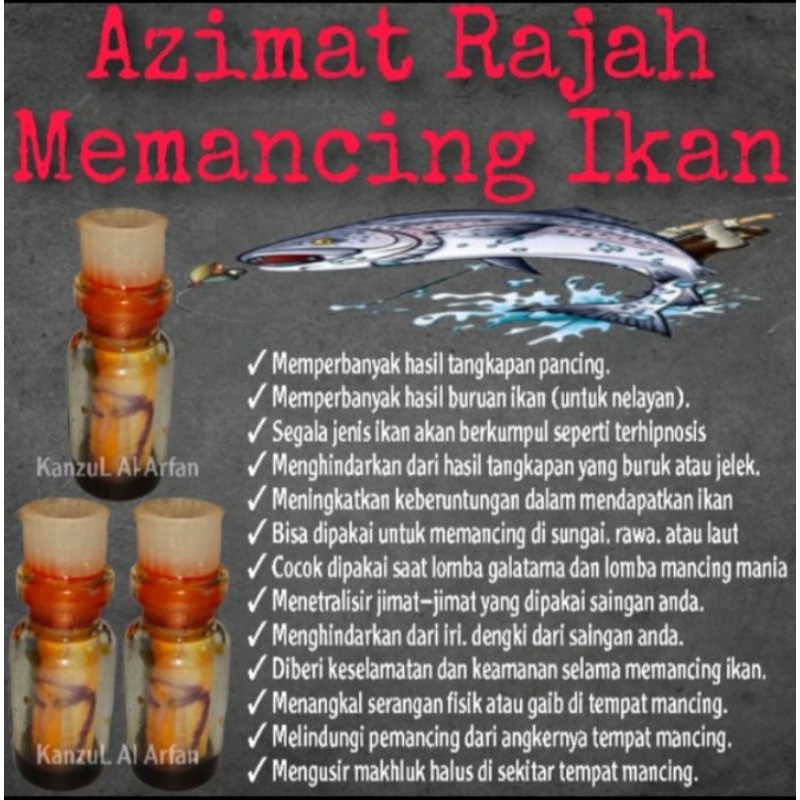 JIMAT SARANA MANCING BERBAGAI IKAN