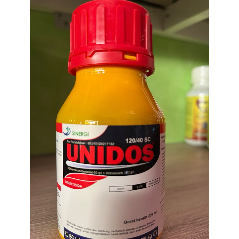 insektisida UNIDOS | Emamectin benzoate 40 + Indoxacarb 120  SC | mencegah sundep beluk penggerek ba