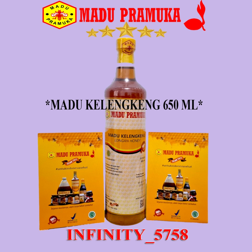 

MADU KELENGKENG / KLENGKENG MADU PRAMUKA 650 ML