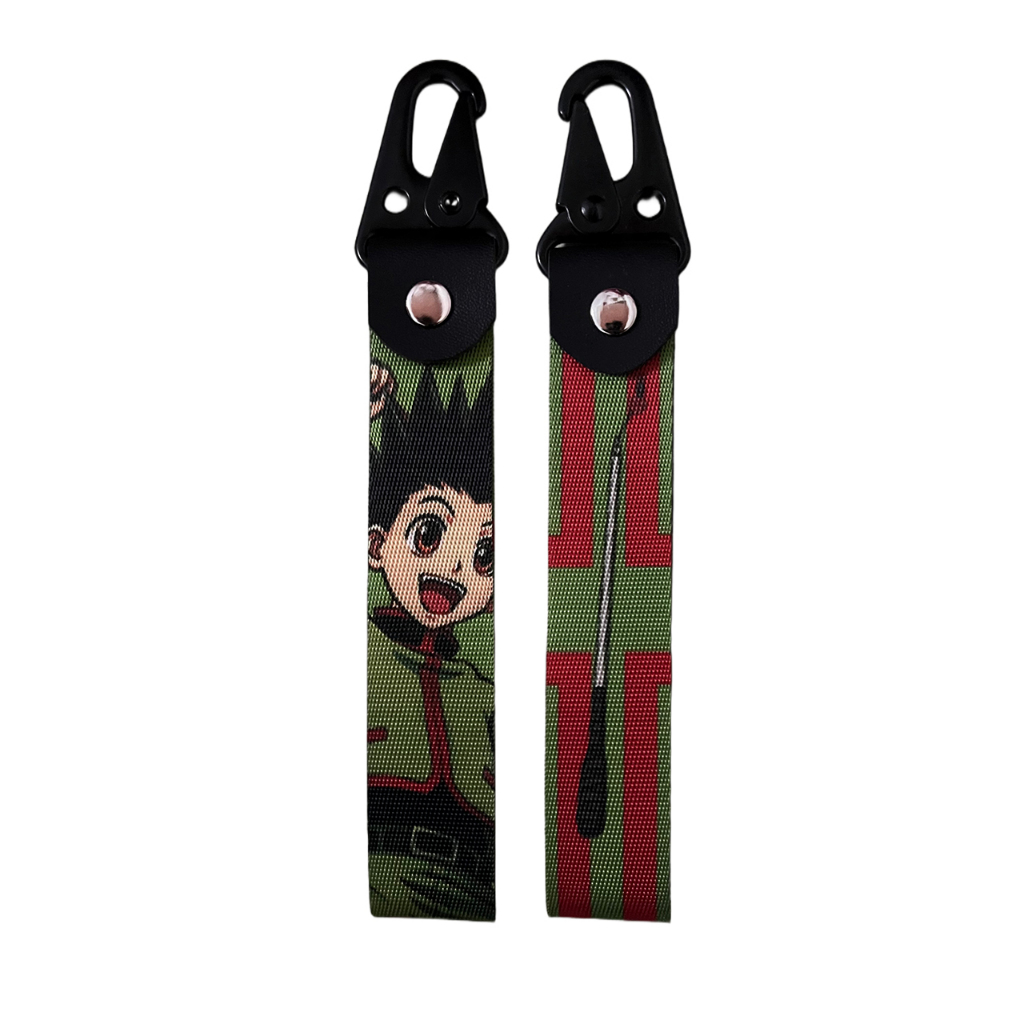 keychain anime hunter x hunter gon - keychain webbing anime