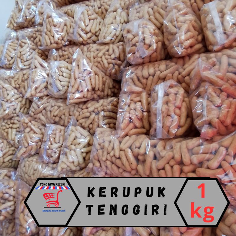 

Amplang ikan tenggiri / kerupuk ikan tengiri 1KG PREMIUM super enak