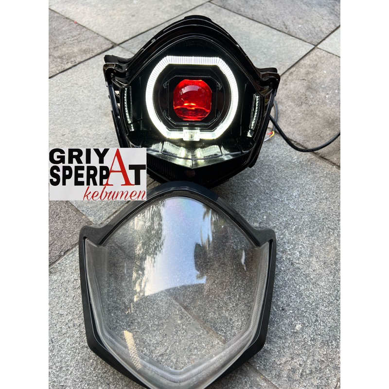 Lampu depan vixion old lama biled billed MATRIX