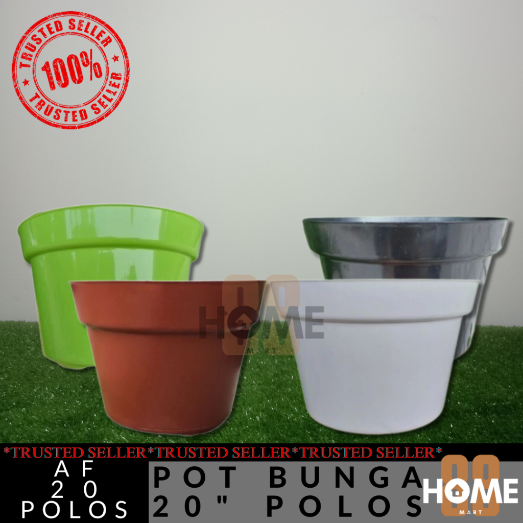 AF POT 20 - POT BUNGA / POT BUNGA 20 / POT BUNGA / POT TUMBUHAN / POT TANAMAN / POT KEMBANG / POT BU